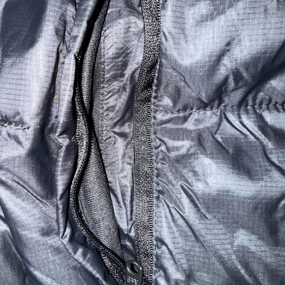 Black Abercrombie & Fitch puffer jacket xtra Large Water resistant fabric WOW - Picture 6 of 7